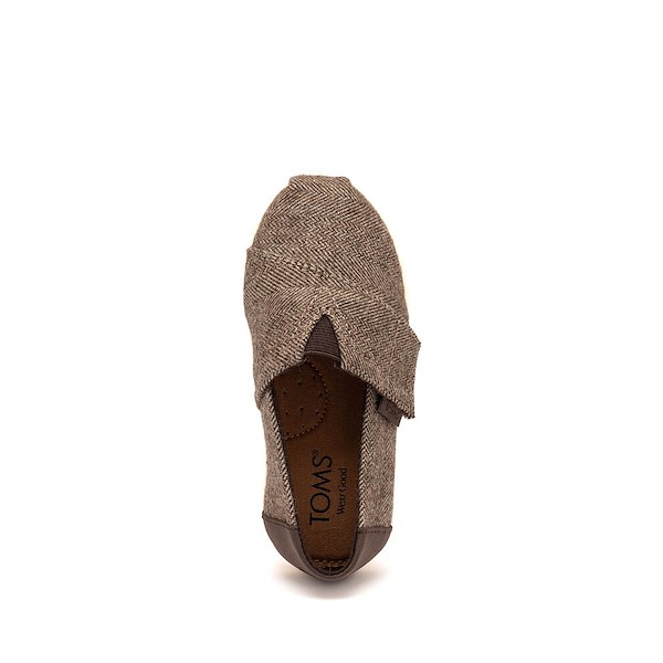 alternate view TOMS Alpargata Classic Shoe - Baby / Toddler / Little Kid - Hot CocoaALT2