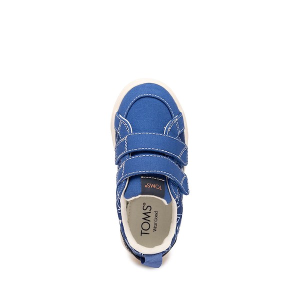 alternate view TOMS Cruz Double Strap Sneaker - Baby / Toddler / Little Kid - Blue Iris SharksALT2