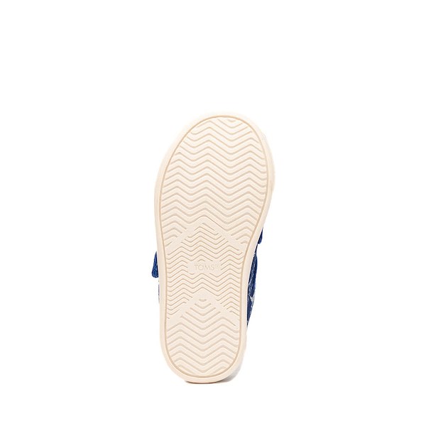alternate view TOMS Cruz Double Strap Sneaker - Baby / Toddler / Little Kid - Blue Iris SharksALT3