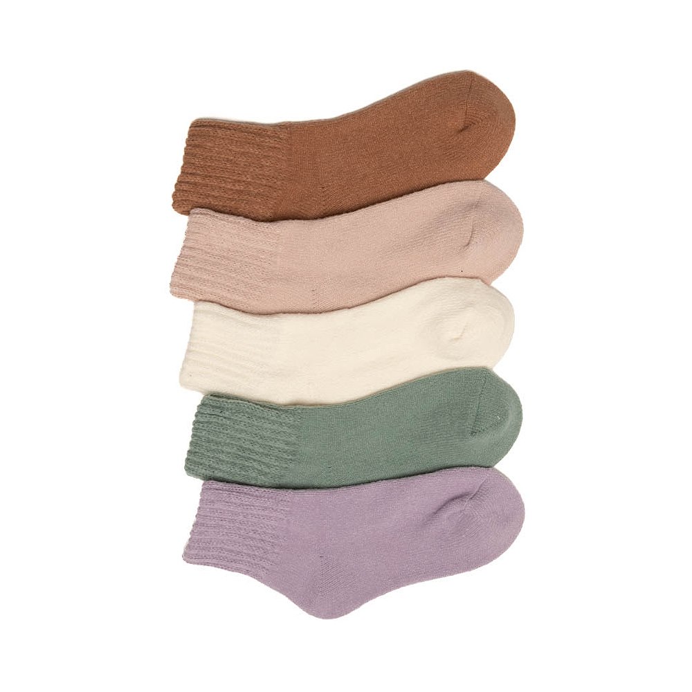 Wide Welt Quarter Socks 5-Pack - Little Kid - Multicolor