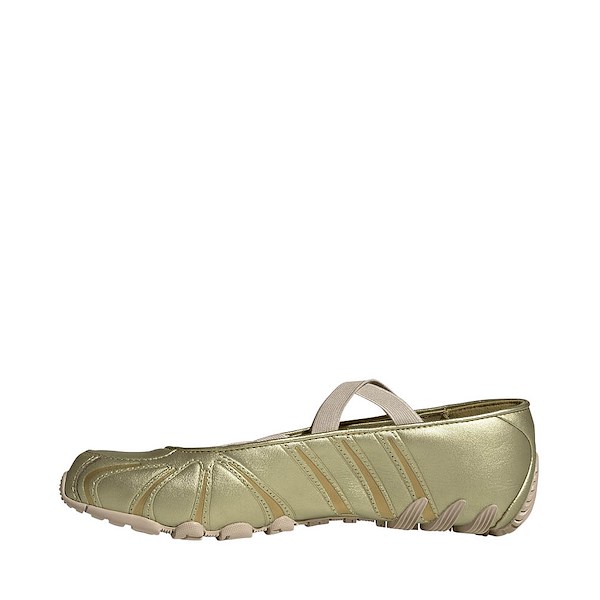 alternate view Womens adidas Ghost Sprint Ballet Shoe - Gold Metallic / Gold Metallic / Crystal LinenALT1