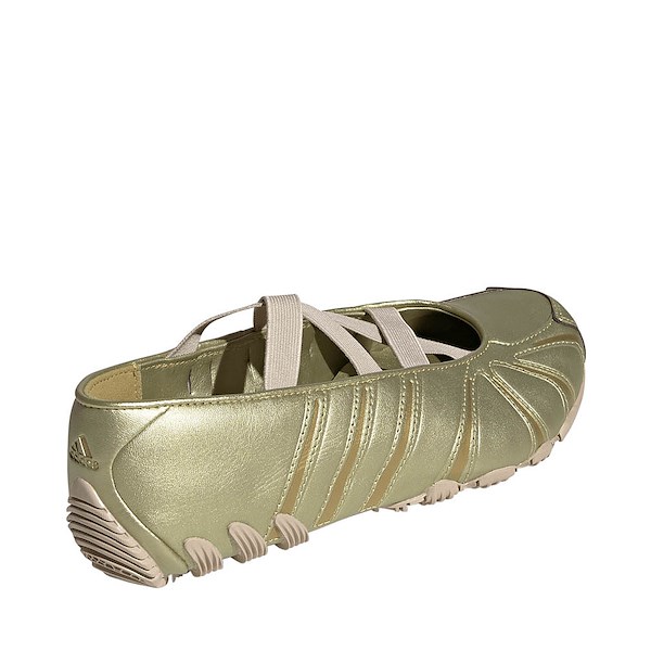 alternate view Womens adidas Ghost Sprint Ballet Shoe - Gold Metallic / Gold Metallic / Crystal LinenALT4