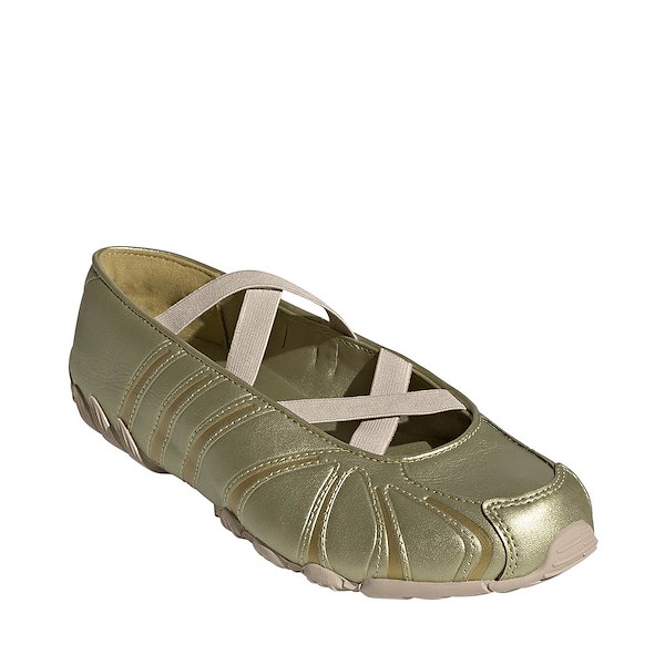 alternate view Womens adidas Ghost Sprint Ballet Shoe - Gold Metallic / Gold Metallic / Crystal LinenALT5