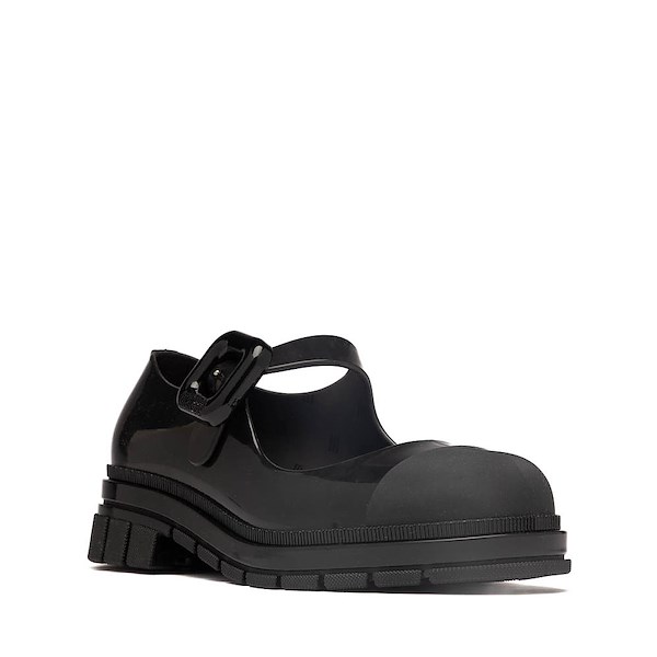 alternate view Mini Melissa June Mary Jane Loafer - Little Kid / Big Kid - BlackALT5