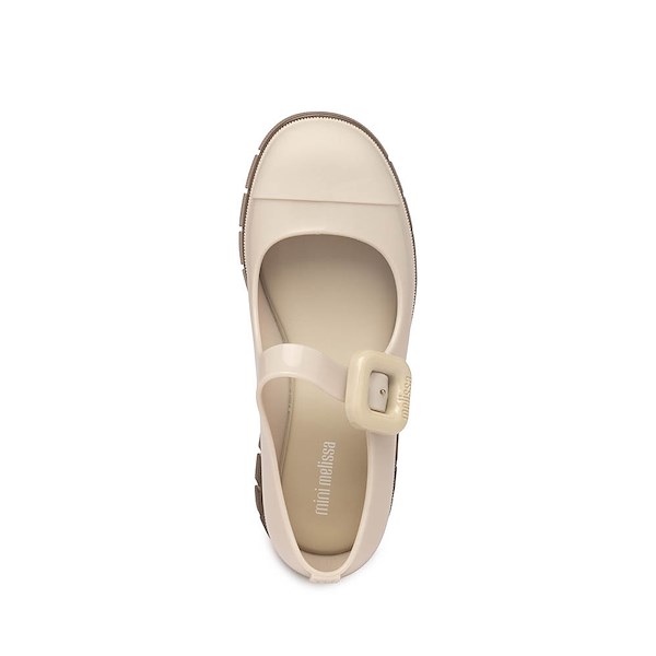 alternate view Mini Melissa June Mary Jane Loafer - Little Kid / Big Kid - BeigeALT2