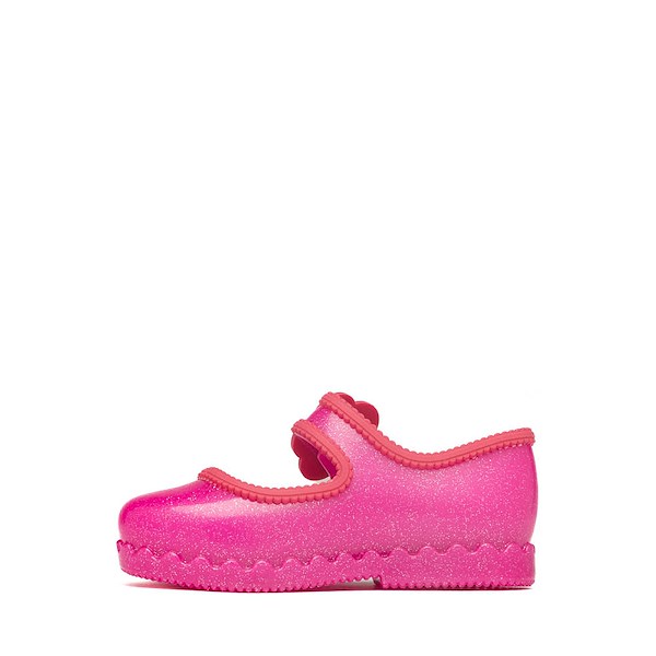 alternate view Mini Melissa Hip Ballerina Casual Shoe - Toddler / Little Kid - Glitter PinkALT1