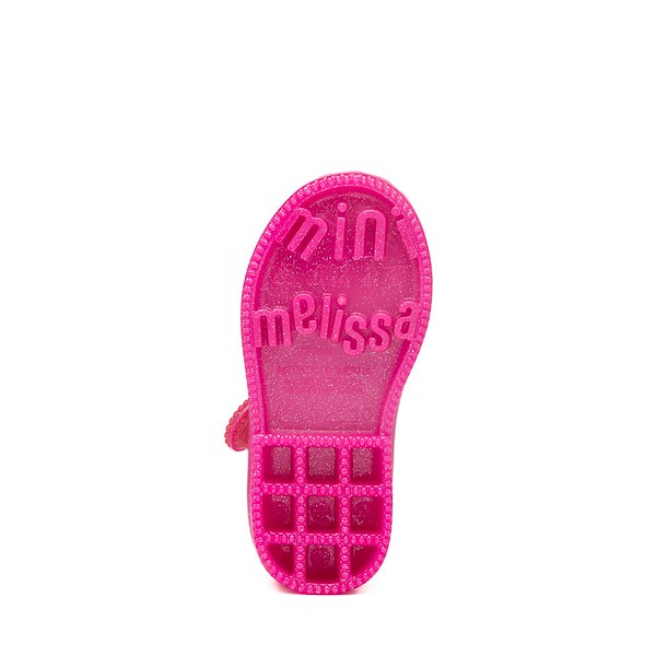 alternate view Mini Melissa Hip Ballerina Casual Shoe - Toddler / Little Kid - Glitter PinkALT3