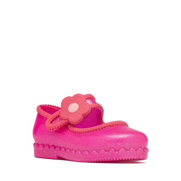 alternate view Mini Melissa Hip Ballerina Casual Shoe - Toddler / Little Kid - Glitter PinkALT5