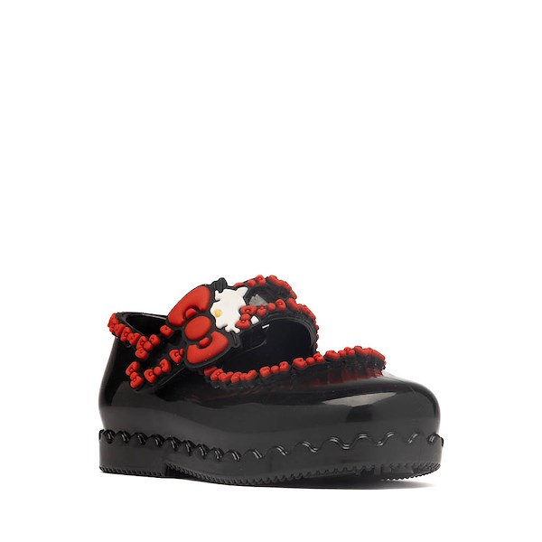 alternate view Mini Melissa x Hello Kitty&reg; & Friends Hip Ballerina Casual Shoe - Toddler / Little Kid - BlackALT5