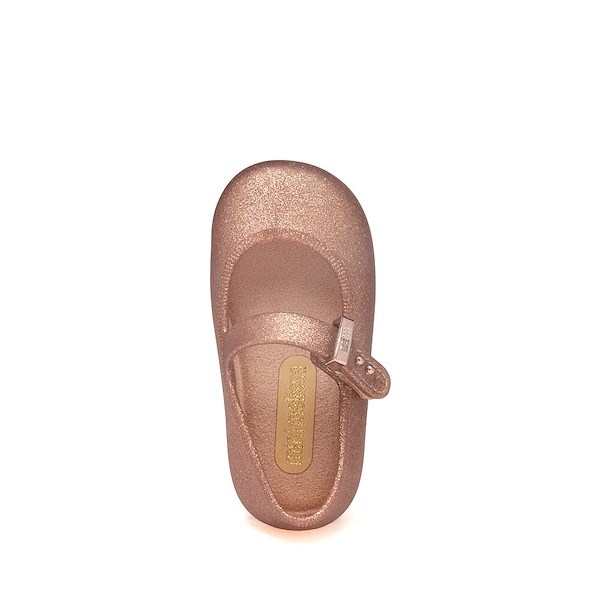 alternate view Mini Melissa Soft Ballerina Casual Shoe - Toddler / Little Kid - Glitter PinkALT2