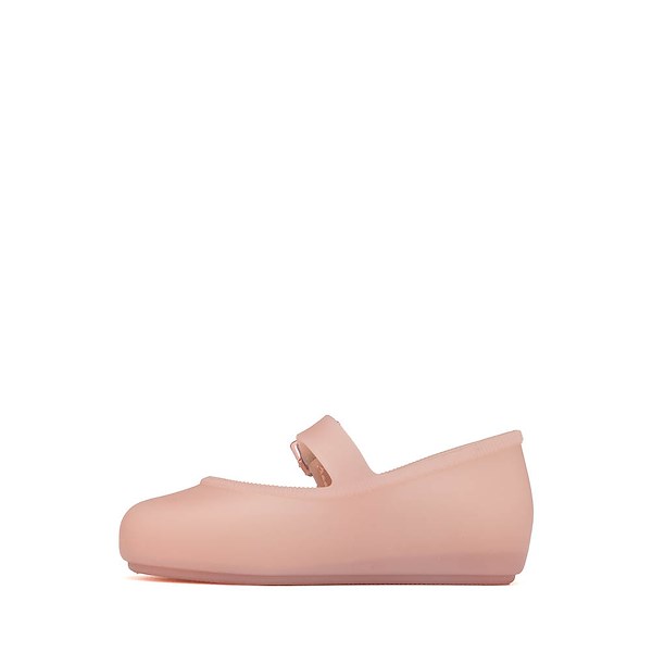 alternate view Mini Melissa Soft Ballerina Casual Shoe - Toddler / Little Kid - Milky PinkALT1