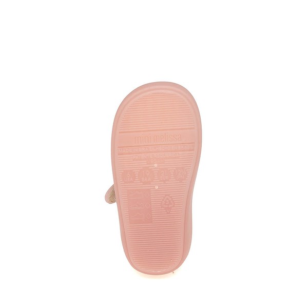 alternate view Mini Melissa Soft Ballerina Casual Shoe - Toddler / Little Kid - Milky PinkALT3