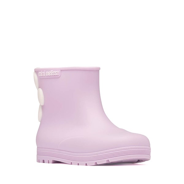 alternate view Mini Melissa Welly Bloomy Rain Boot - Toddler / Little Kid - LilacALT5