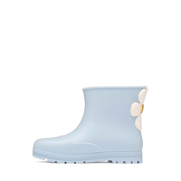 alternate view Mini Melissa Welly Bloomy Rain Boot - Toddler / Little Kid - BlueALT1