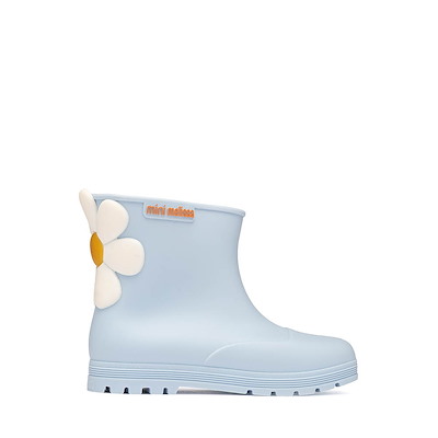Main view of Mini Melissa Welly Bloomy Rain Boot - Toddler / Little Kid - Blue