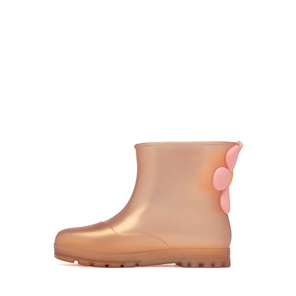 alternate view Mini Melissa Welly Bloomy Rain Boot - Toddler / Little Kid - PearlishALT1