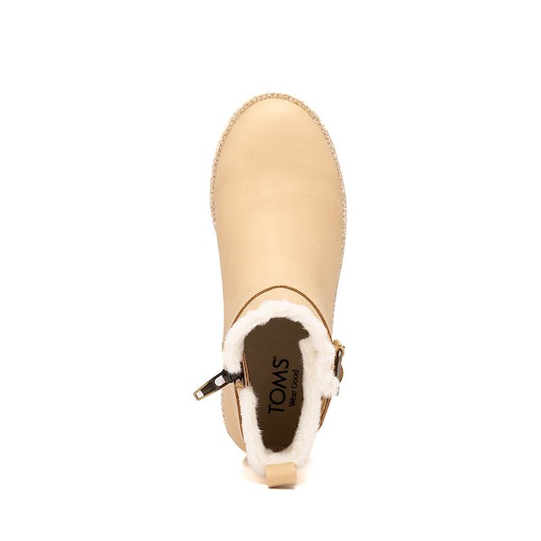 alternate view TOMS Mia Boot - Little Kid / Big Kid - Light CaramelALT2