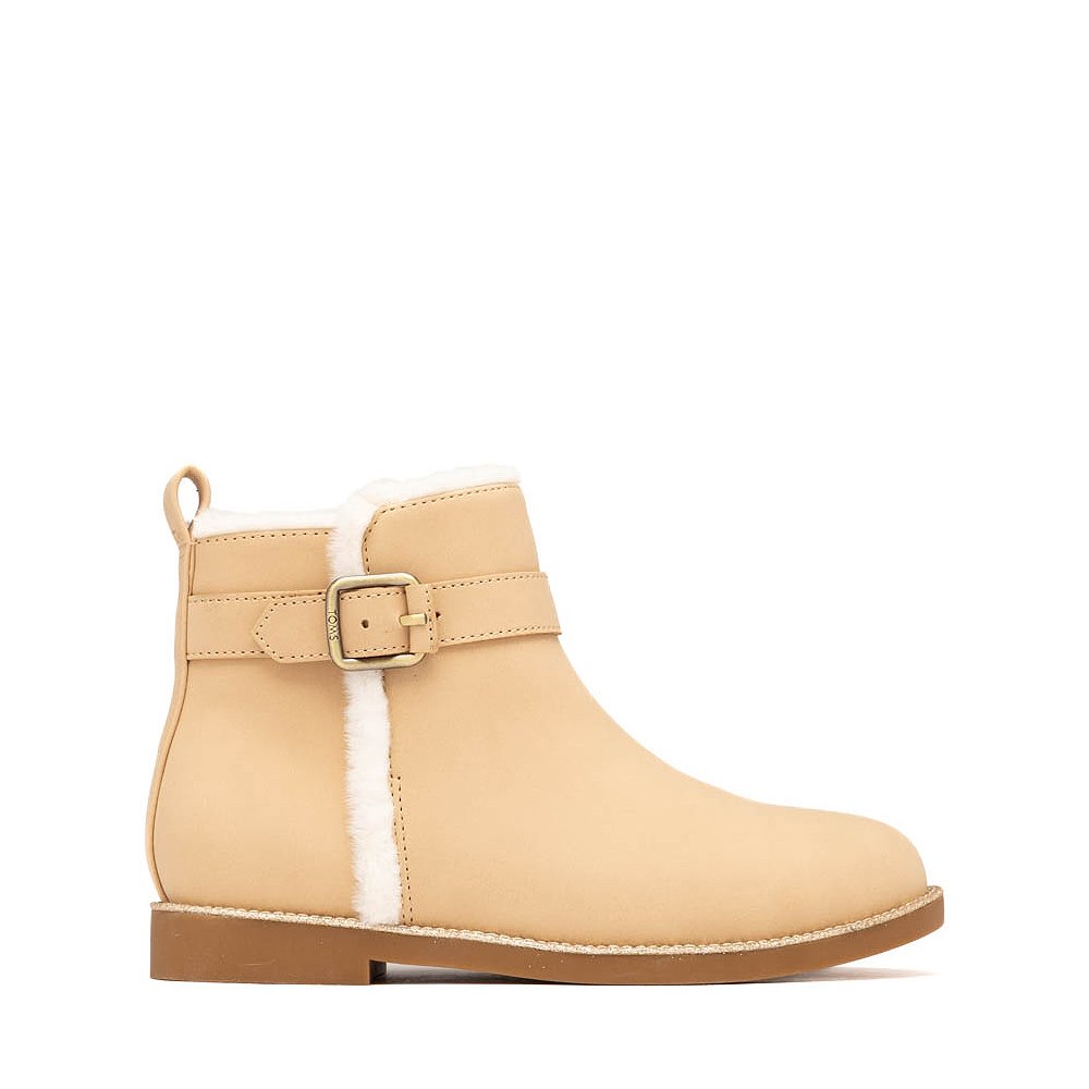 TOMS Mia Boot - Little Kid / Big Kid - Light Caramel