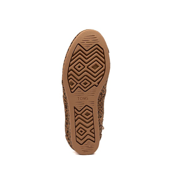 alternate view TOMS Desert Wedge Plus Boot - Little Kid / Big Kid - Toffee Micro LeopardALT3