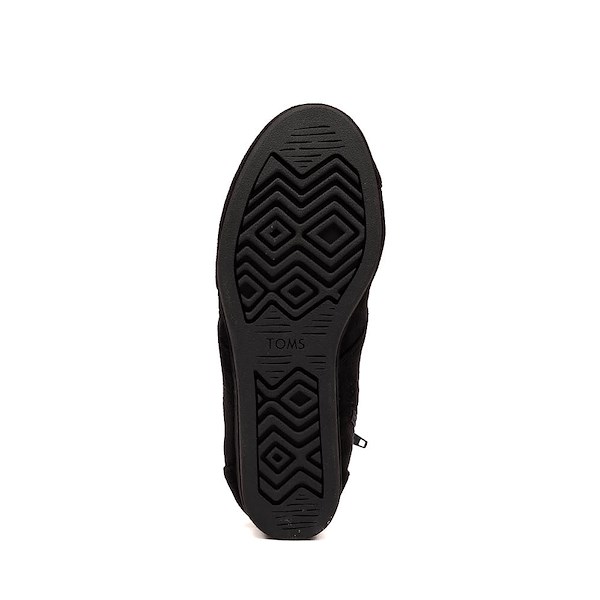 alternate view TOMS Desert Wedge Plus Boot - Little Kid / Big Kid - BlackALT3