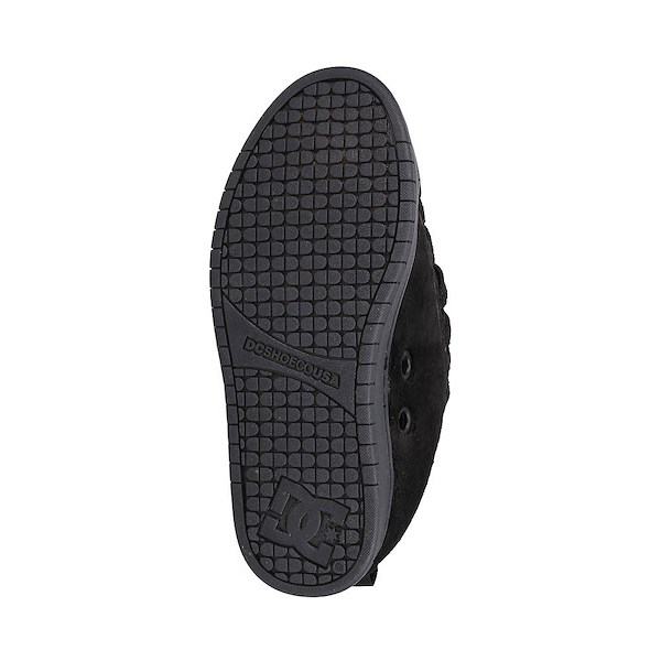 alternate view Mens DC Court Graffik Puff Skate Shoe - Black / WhiteALT3