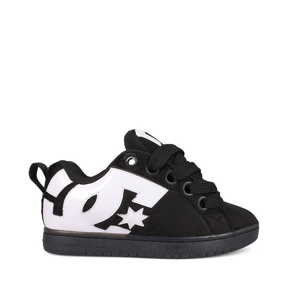 Mens DC Court Graffik Puff Skate Shoe - Black / White