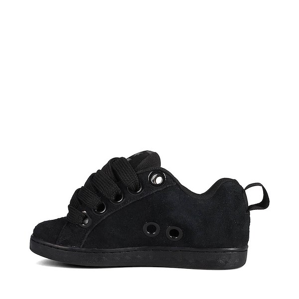 alternate view Womens DC Court Graffik Puff Skate Shoe - Black / BlackALT1
