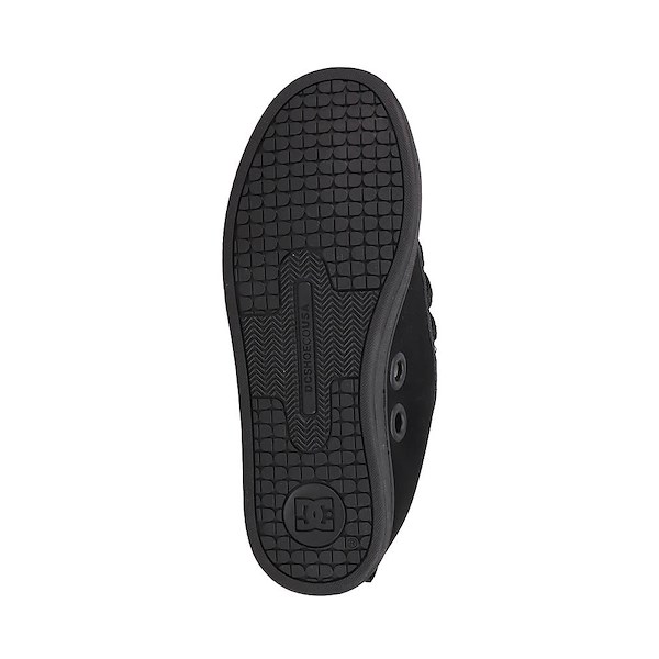 alternate view Womens DC Court Graffik Puff Skate Shoe - Black / PinkALT3