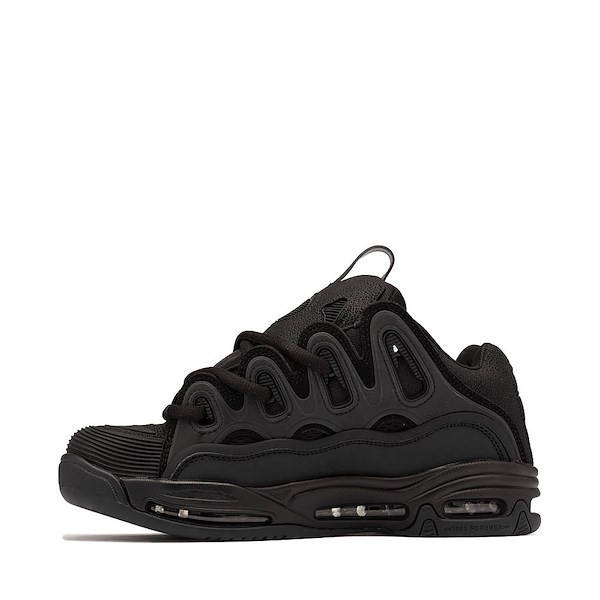 alternate view Mens Osiris D3 2001 Skate Shoe - Black / Black / BlackALT1