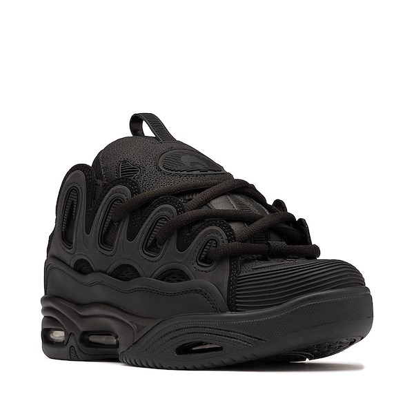 alternate view Mens Osiris D3 2001 Skate Shoe - Black / Black / BlackALT5