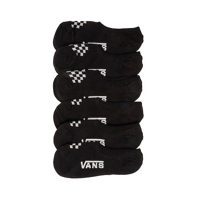 Main view of Mens Vans Classic Canoodle Liners 6-Pack - Black