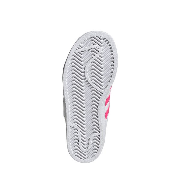 alternate view adidas x Care Bears Superstar II LED Comfort Closure Athletic Shoe - Little Kid - Cloud White / Lucid Pink / Bliss PinkALT3