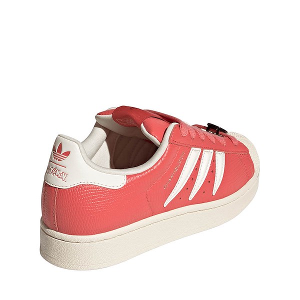alternate view adidas x Pokémon Superstar II Athletic Shoe - Big Kid - Preloved Scarlet / Preloved Scarlet / Cream WhiteALT4