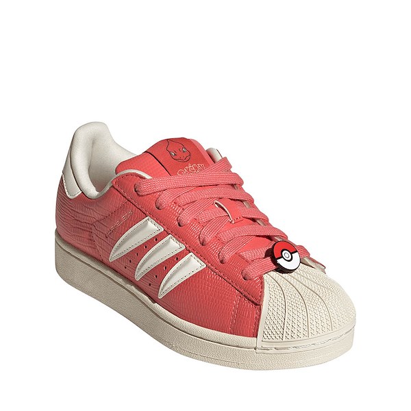 alternate view adidas x Pokémon Superstar II Athletic Shoe - Big Kid - Preloved Scarlet / Preloved Scarlet / Cream WhiteALT5