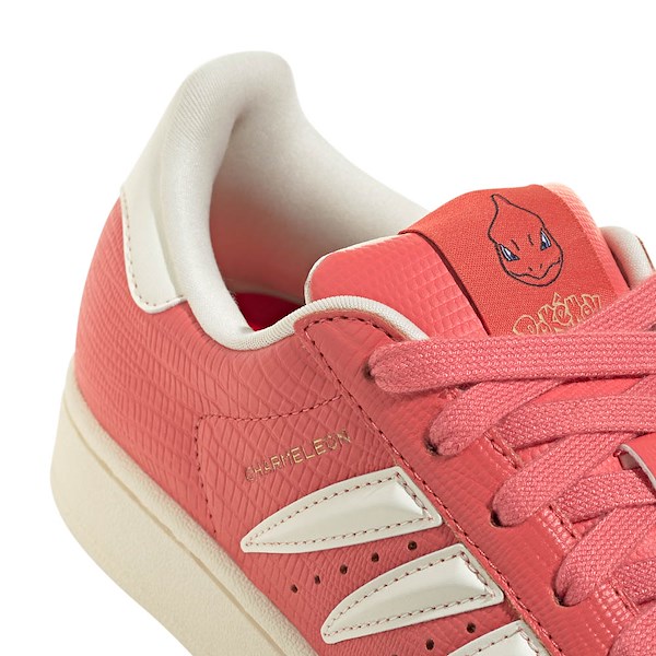 alternate view adidas x Pokémon Superstar II Athletic Shoe - Big Kid - Preloved Scarlet / Preloved Scarlet / Cream WhiteALT5B