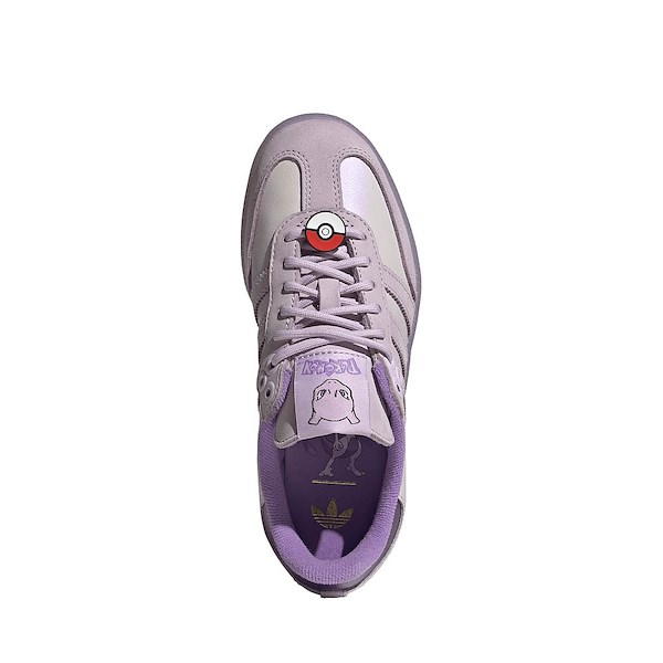 alternate view adidas x Pokémon Samba OG Athletic Shoe - Big Kid - Ice Lavender / Ice Lavender / Violet FusionALT2