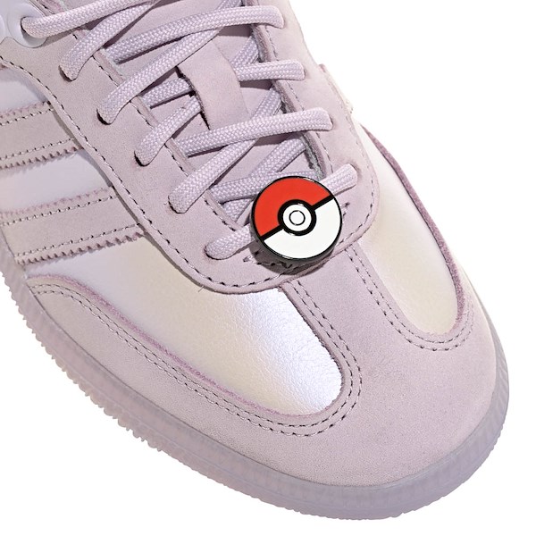 alternate view adidas x Pokémon Samba OG Athletic Shoe - Big Kid - Ice Lavender / Ice Lavender / Violet FusionALT5B