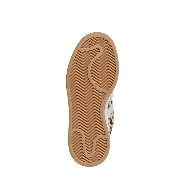 alternate view adidas Campus '00s Leopard Print Athletic Shoe - Big Kid - Sand Strata / Cloud White / Gum 3ALT3