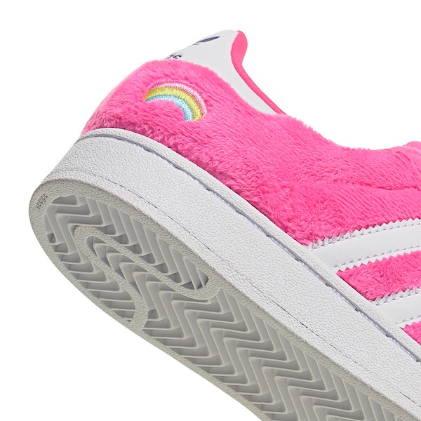 alternate view adidas x Care Bears Superstar II Athletic Shoe - Big Kid - Lucid Pink / Cloud White / Collegiate PurpleALT4B
