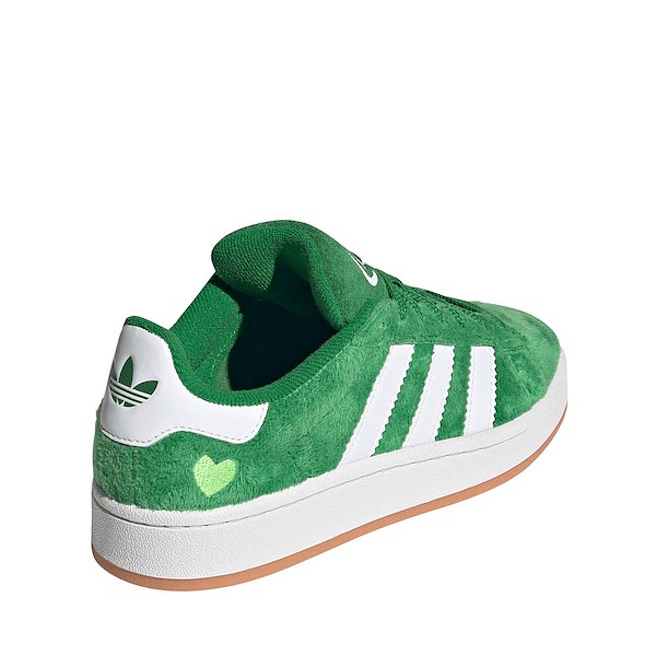 alternate view adidas x Care Bears Campus '00s Athletic Shoe - Big Kid - Green / Cloud White / Gum 2ALT4