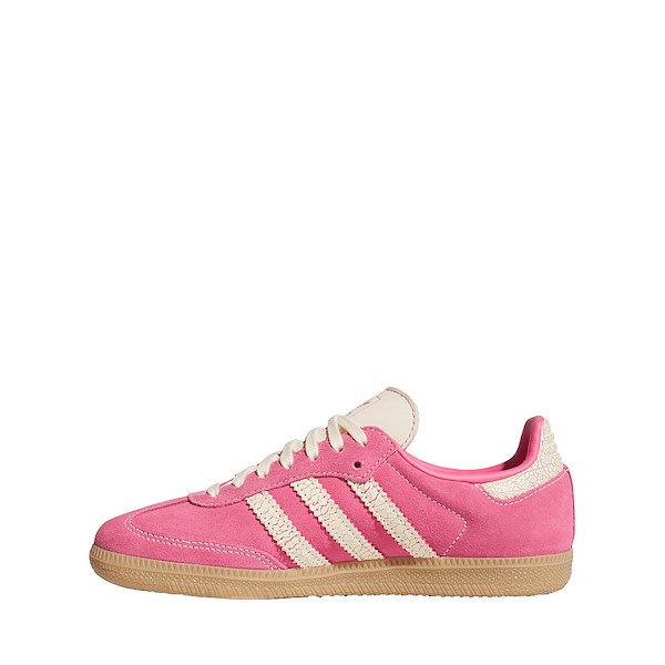 alternate view adidas Samba OG Athletic Shoe - Big Kid - Pink Fusion / Warm Vanilla / Gum 4ALT1