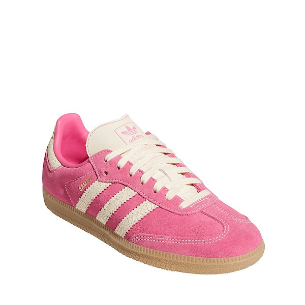 alternate view adidas Samba OG Athletic Shoe - Big Kid - Pink Fusion / Warm Vanilla / Gum 4ALT5