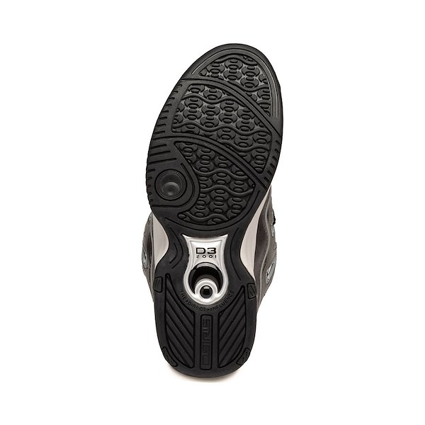alternate view Mens Osiris D3 2001 Skate Shoe - Grey / Black / WhiteALT3