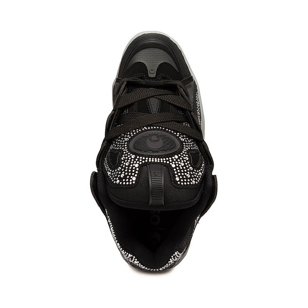 alternate view Mens Osiris D3 2001 Skate Shoe - Black / Grey / DiamondALT2