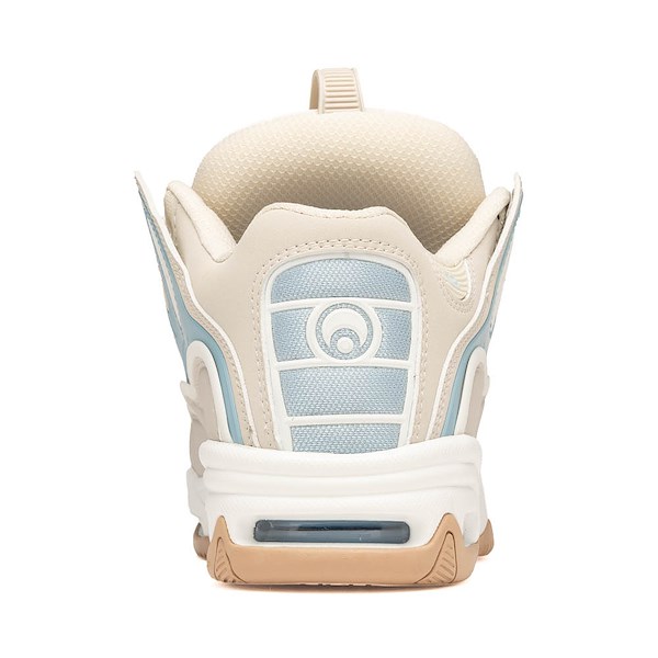 alternate view Mens Osiris D3 2001 Skate Shoe - Sand / Baby Blue / TanALT4