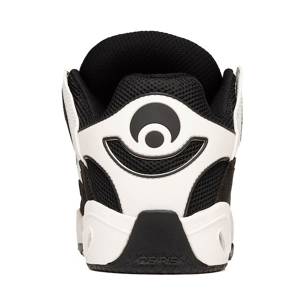 alternate view Mens Osiris D3 OG Skate Shoe - Black / White / ZigzagALT4