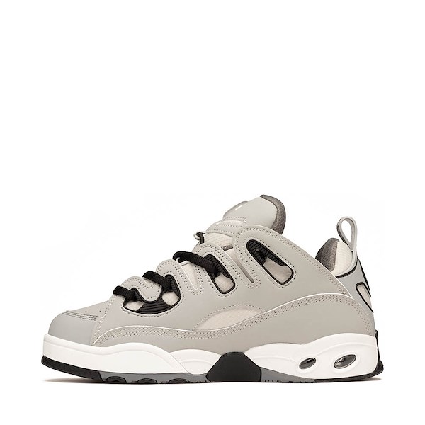 alternate view Mens Osiris D3 E Skate Shoe - Grey / Grey / BlackALT1