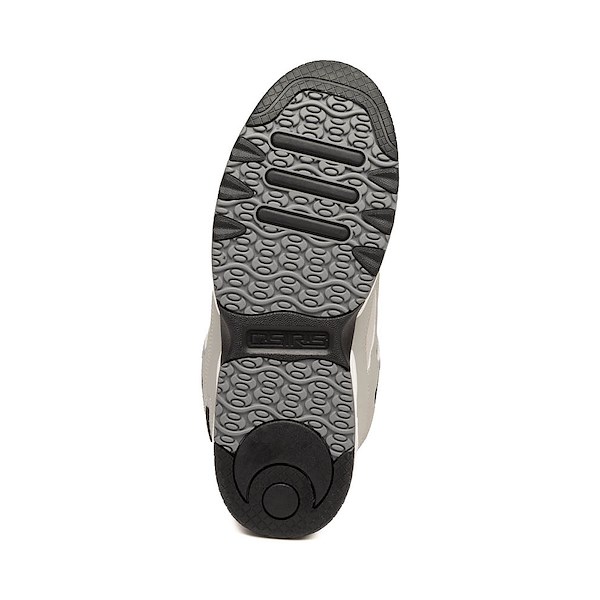 alternate view Mens Osiris D3 E Skate Shoe - Grey / Grey / BlackALT3