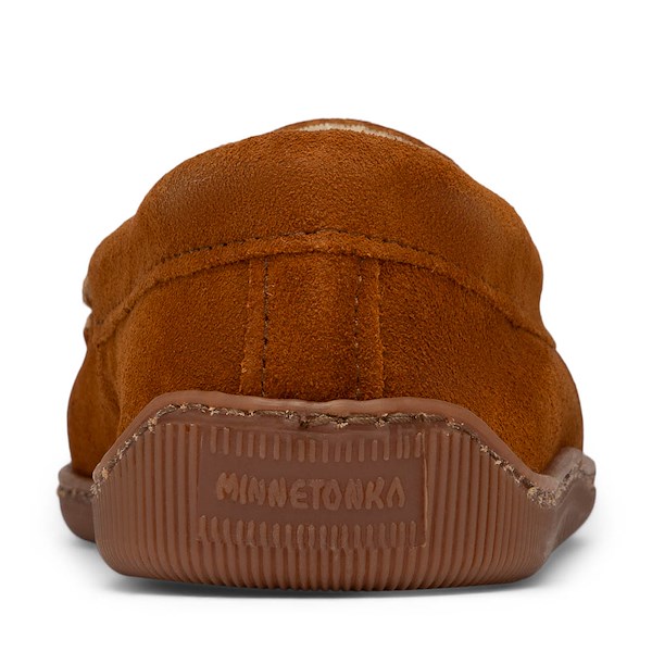 alternate view Mens Minnetonka Pile Lined Venetian Slipper - Autumn BrownALT4