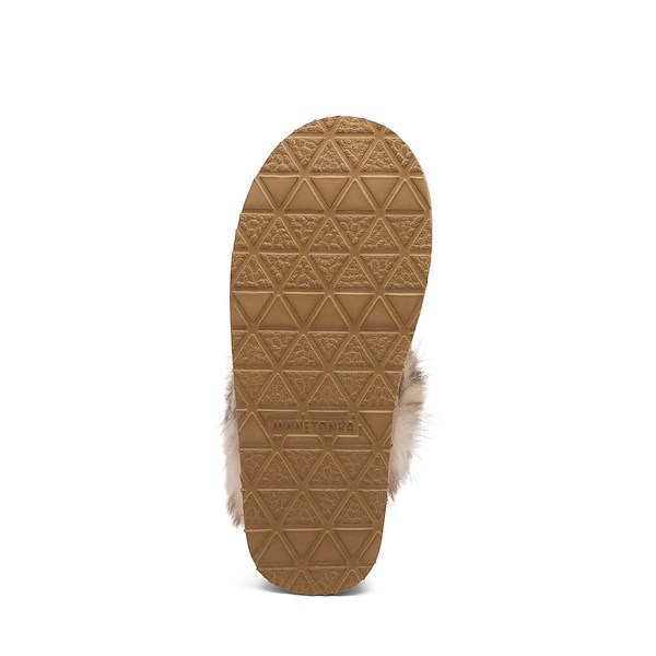 alternate view Womens Minnetonka Chesney Hi Platform Slipper - Stone LeopardALT3